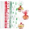 Christmas Cellophane Wrap Clear Cellophane Wrap Roll Treat Gift Basket Wrapping Cellophane Paper for Christmas Party Decoration